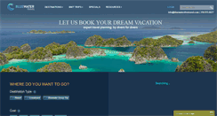 Desktop Screenshot of bluewaterdivetravel.com